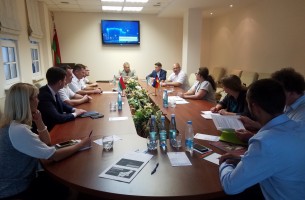 Sachsen-Anhalt delegation visited FEZ Grodnoinvest