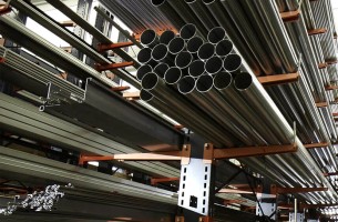A foreign investor organizes the production of steel pipes at the plot of FEZ Grodnoinvest in Smorgon